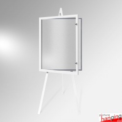 Jersey Display Metal Easel  - Lockable Case Stand
