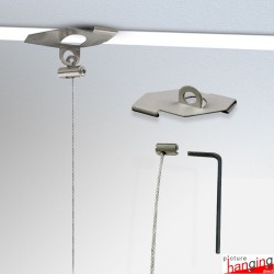 Ceiling Grid Clip Brochure Holder Set - Hang Leaflet Dispensers from Suspended Ceilings!