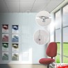 Ceiling Grid Clip Brochure Holder Set - Hang Leaflet Dispensers from Suspended Ceilings!