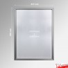 Lockable Jersey Display Frame - Aluminium Security Snap Frame, Indoor & Outdoor Use