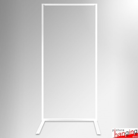 Free Standing Banner Hanging Clamp Stand - Hang Any Banner, Flag or Poster!