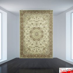 P-Rail Ceiling Hanging Carpet Kit - Heavy-Duty Gallery System for 40kg Rugs