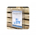 Document Holders A4 Pocket For Gridwall Mesh