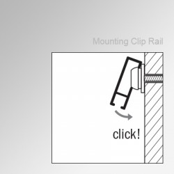 Mounting Clip Rail