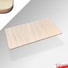 Rectangular Table Replacement Top 110x55cm - Renew Stackable School Tables (Colours: Red, Blue, Green, Dark Oak & Beechwood)