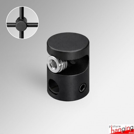 Rod-Joiner Cross Clamp Support, 6mm - Connect Vertical & Horizontal Rods