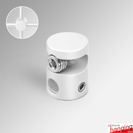 Rod-Joiner Cross Clamp Support, 6mm - Connect Vertical & Horizontal Rods