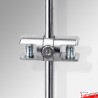 Coloured Rod Shelf Double Support (10mm)