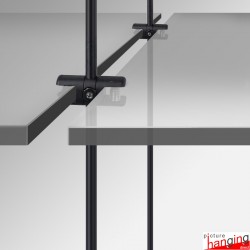 Coloured Rod Shelf Double Support (10mm)