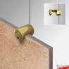 Top/Bottom Panel Support (10mm) - Exhibit Boards & Tiles On Cable Displays