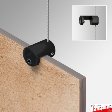 Top/Bottom Panel Support (10mm) - Exhibit Boards & Tiles On Cable Displays