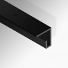 C Rail (Heavy Duty) Track, Black