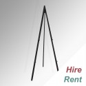 [HIRE] Greco 'Double' Metal Easel 160cm - Heavy-Duty Art Tripod for 2 Pictures
