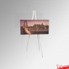 Back to Back Easel 160cm (Metal), White