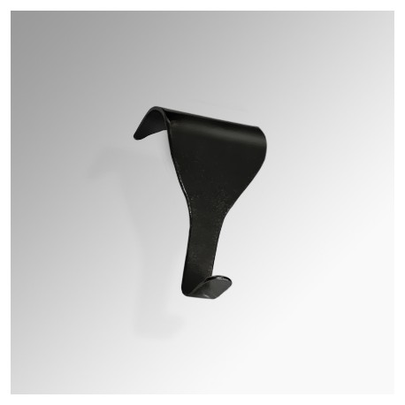 Moulding Hook (Holed), Black