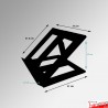 Adjustable Tabletop Lectern - Folding Book & Tablet Stand