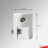 Coloured Rod Shelf Support (10mm)