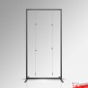 Suspended Board Display Stand - Freestanding Frame & Cables Only - No Panel Included