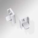 MInirail End Piece, White
