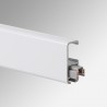 Clip Rail Lighting Track, White
