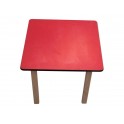 Kids Pre School Square table-BLUE