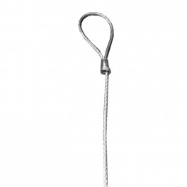 Wire rope steel cable loop