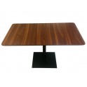 Bistro Pedestal table Plinth Laminated