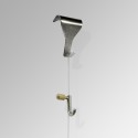 Moulding Hook Kit, Nickel Molding Hooks for Picture Rail