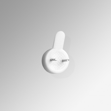 Hard Wall Hook, Small (22mm)