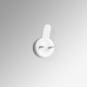 Hard Wall Hook, Small (22mm)
