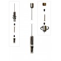 Ceiling To Floor Cable With Fixing
