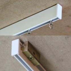 Curtain Rail, Ceiling mounted tracking