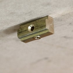 Curtain Rail, Mounting Block on Ceiling