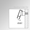 Curtain Rail, Mounting Block Install
