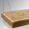 Wooden Shelf Cable Hanging Kit - Loop Cable Wires & Shelf Fittings Only (No Shelving Boards)