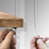 'Under' Shelf Support (Cable Fitting), Installation