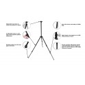 Adjustable Folding Floor Standing Easel