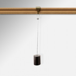 Loop Cable Rope & Wire Weight Kit (Cable & Fittings), Loop Cable on Wood Moulding