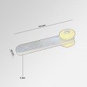 Sliding hanger set for Rug & Carpet hanging system