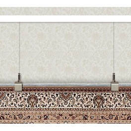 Rug Hanging Clip Rail