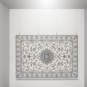 Rug hanging for U-Rail