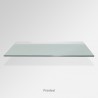 'Frosted' Colored Glass Shelf (Inc. Bracket)