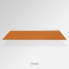 'Orange' Colored Glass Shelf (Inc. Bracket)