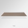 'Taupe' Colored Glass Shelf (Inc. Bracket)