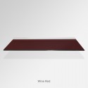 'Wine Red' Colored Glass Shelf (Inc. Bracket)