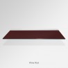 'Wine Red' Colored Glass Shelf (Inc. Bracket)