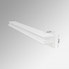'White' Colored Glass Shelf (Inc. Bracket)