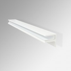 'Yellow' Colored Glass Shelf (Inc. Bracket)