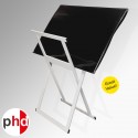 Midi Folding Print Browser in White, with 10 Display Sleeves