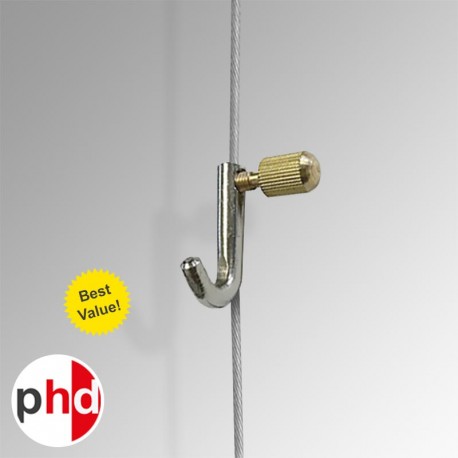 Adjustable Smart Mini Hook 7kg, for Perlon Cord & Steel Cable